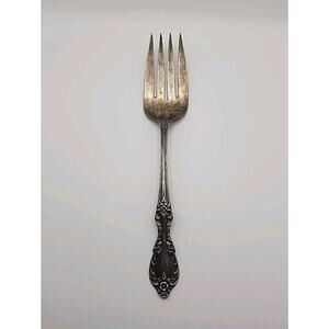 GRAND ELEGANCE Wm Rogers Mfg Co Extra Plate Cold Meat Serving Forks Silverplate